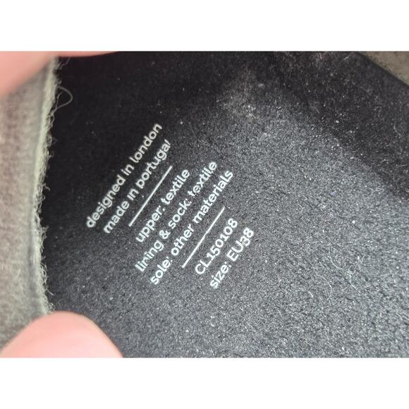 Mahabis Classic CL150108 Merino Wool Fur Lined Slippers Woman Euro 38 - 7.5/8 - Picture 3 of 8